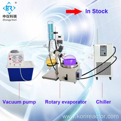 Rotovap distillation evaporator CBD Hemp oil extraction